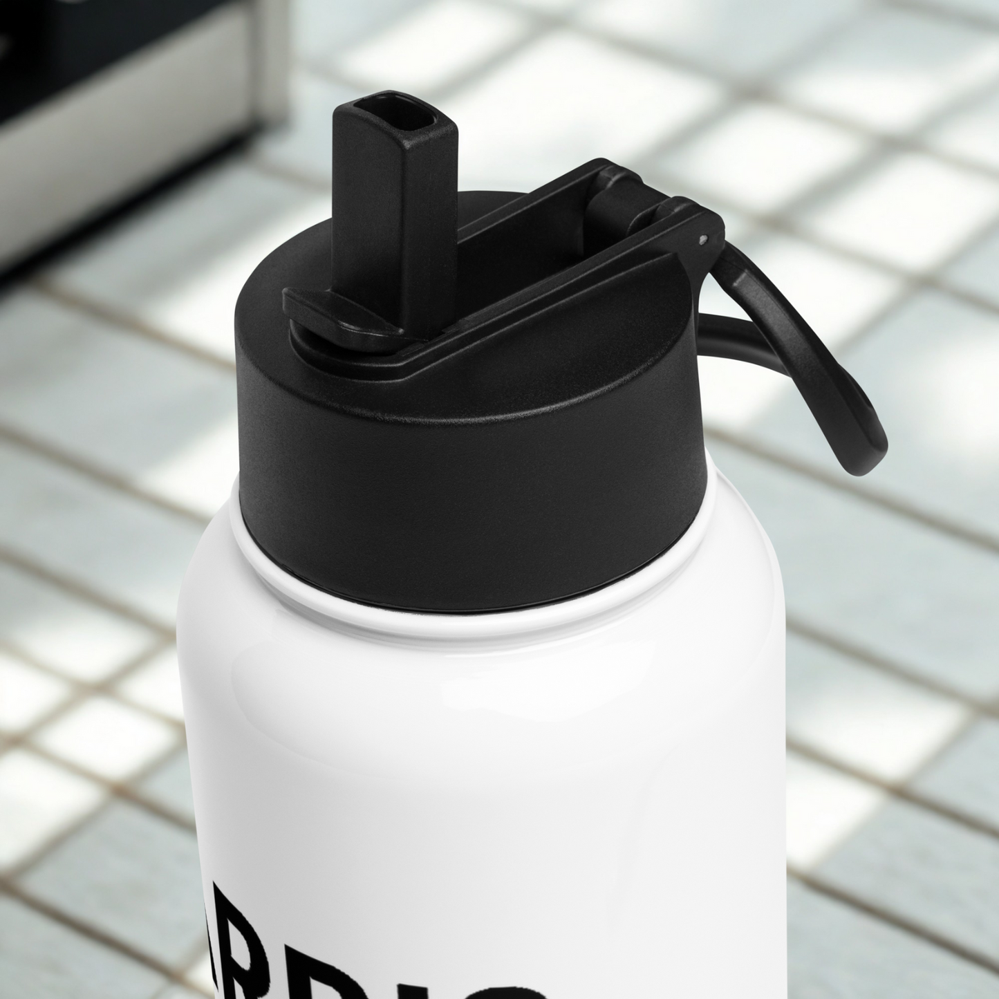 Harris Active™ Stainless Steel Water Bottle – 32 oz, Straw Lid